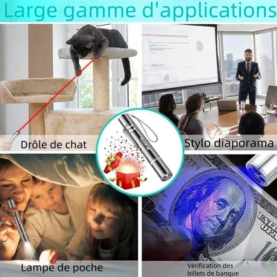 MCBOSON  Jouet pour chat avec pointeur laser