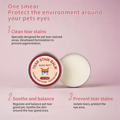 MCBOSON Baume de Soin des Yeux pour Animaux de Compagnie