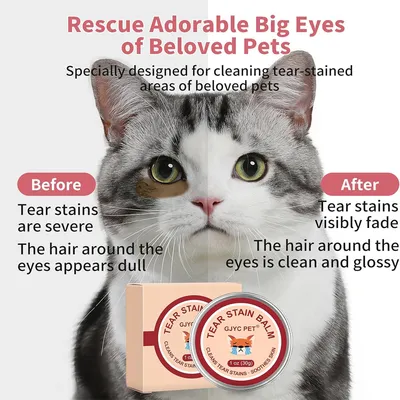 MCBOSON Baume de Soin des Yeux pour Animaux de Compagnie