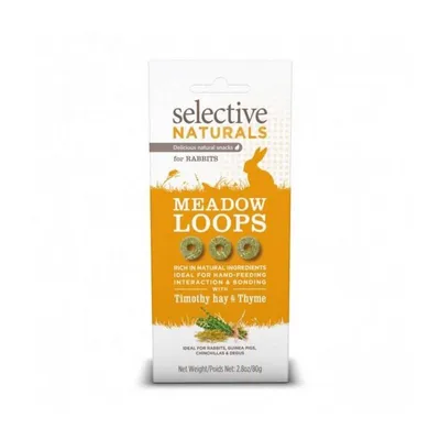 SELECTIVE - Friandises Meadow loops lapins et rongeurs SELECTIVE - Friandises Meadow loops lapins et rongeurs