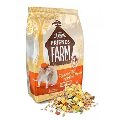 Tiny Friends Farm - Muesli tasty mix   rats et souris