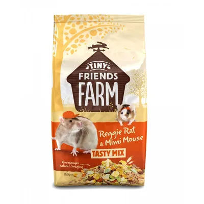 Tiny Friends Farm - Leckere Müslimischung für Ratten und Mäuse - Tiny Frie