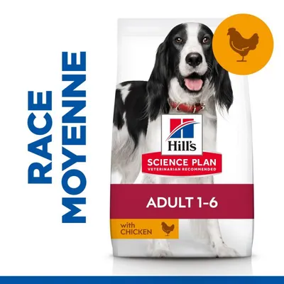 HILL'S -   CHIEN SCIENCE PLAN ADULT MEDIUM POULET