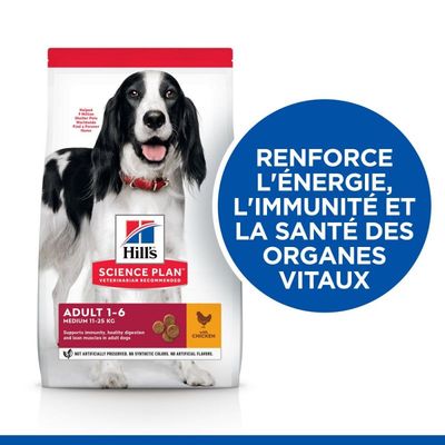 HILL'S -   CHIEN SCIENCE PLAN ADULT MEDIUM POULET