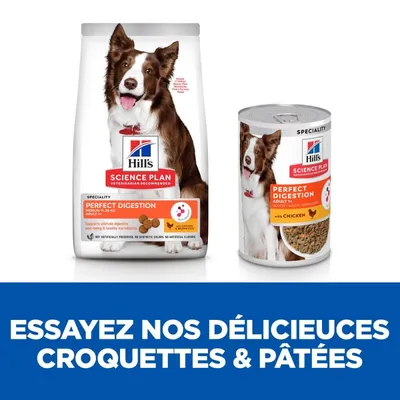 HILL'S -   chien SCIENCE PLAN ADULT PERFECT DIGESTION MEDIUM