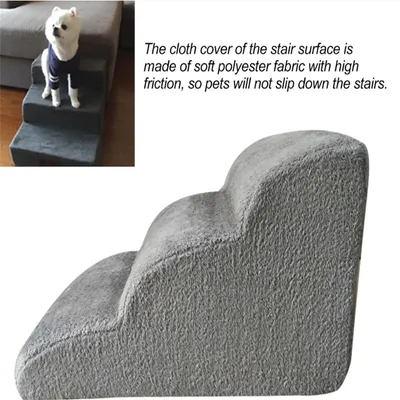 MCBOSON Marches antidérapantes en peluche pour chien