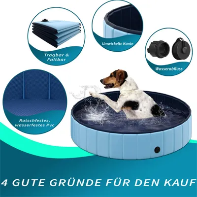MCBOSON Piscine pour chiens