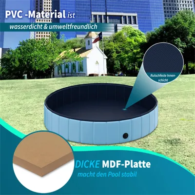 MCBOSON Piscine pour chiens