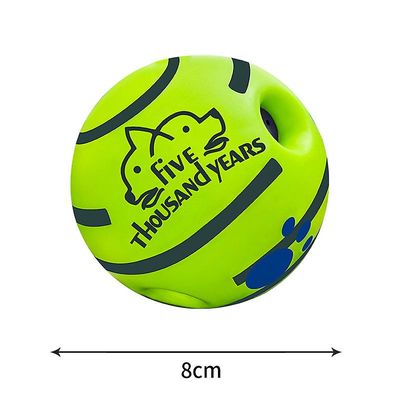 MCBOSON Jouet Squeaky Ball en TPR pour chien