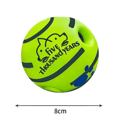 MCBOSON Jouet Squeaky Ball en TPR pour chien