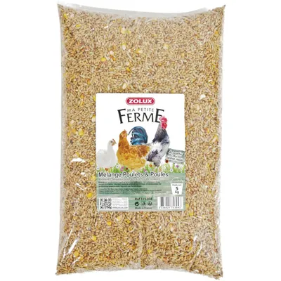 zolux - Aliment composé Mélange poulets et poules 5 kg basse cour
