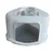 Maison de toilette Corner, 54 x 40 x 40 cm cm, hauteur 40 cm, gris pierre,