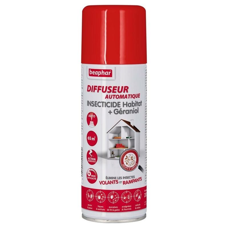 BEAPHAR - Beaphar 200ml Automatischer Insektizid-Diffusor für Zuhause