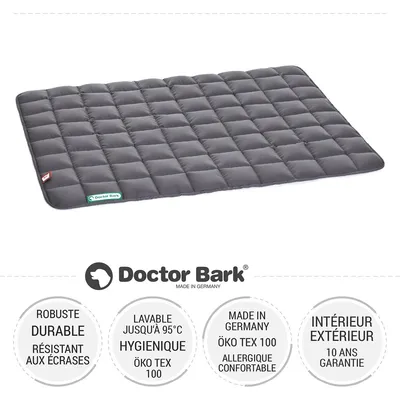 Doctor Bark Couverture matelassée pour chiens