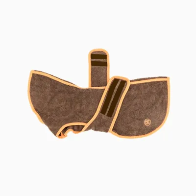 Pet and Co Chien Ensemble de spa manteau de bain et gants Wrappy