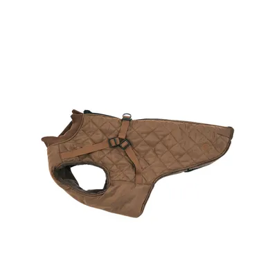 Pet and Co Chien Manteau matelassé avec harnais Ruby