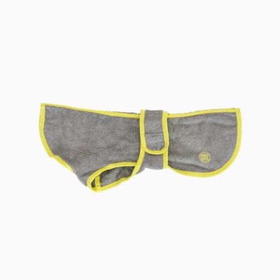 Pet and Co Chien Ensemble de spa manteau de bain et gants Wrappy