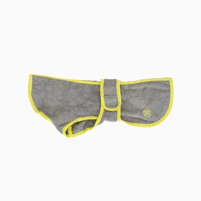 Pet and Co Chien Ensemble de spa manteau de bain et gants Wrappy