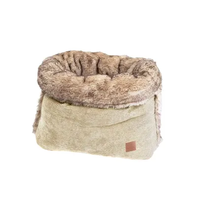 Pet and Co Chien Cordon (fausse fourrure) Lit Snuggle Pet and Co Chien Cordon (fausse fourrure) Lit Snuggle