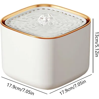 MCBOSON Cat Fountain Fountain Automatique