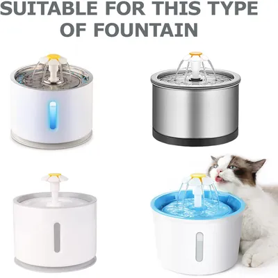 MCBOSON Filtres de Fontaine pour Chat [12 pièces]