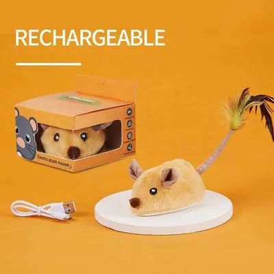 MCBOSON Souris Interactive pour Chat – Jouet Mobile Télécommandé MCBOSON Souris Interactive pour Chat – Jouet Mobile Télécommandé