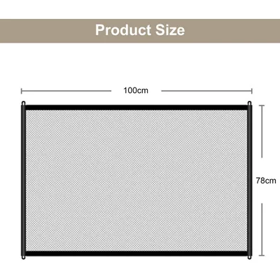 MCBOSON  Barrière de Sécurité pour Chiens 110 * 72CM