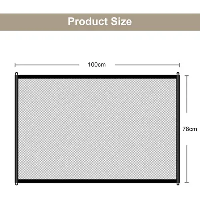 MCBOSON  Barrière de Sécurité pour Chiens 110 * 72CM
