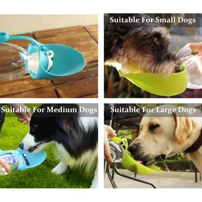 MCBOSON Gourde d'eau portable pour chien