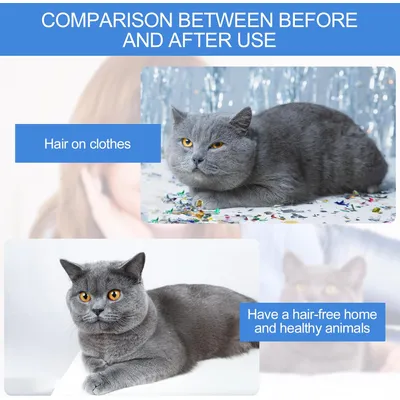 MCBOSON Brosse pour Chien Double Face 17+9 Dents