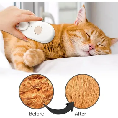 MCBOSON Brosse à Vapeur Électrique pour Chiens et Chats MCBOSON Brosse à Vapeur Électrique pour Chiens et Chats
