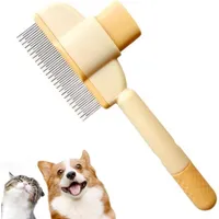 MCBOSON Peigne Démêlant Ergonomique pour Chien & Chat