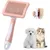 MCBOSON Brosse autonettoyante pour chiens et chats MCBOSON Brosse autonettoyante pour chiens et chats