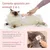 MCBOSON Brosse autonettoyante pour chiens et chats MCBOSON Brosse autonettoyante pour chiens et chats