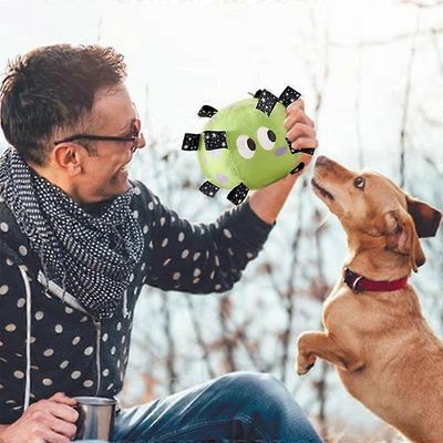 MCBOSON Balle jouet vocale pour chien