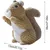 Jouet en peluche en forme d'écureuil pour chien Jouet en peluche en forme d'écureuil pour chien