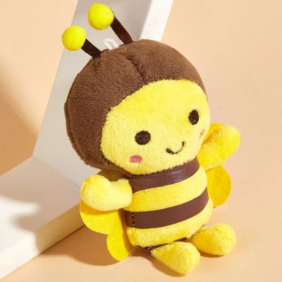 MCBOSON Petit jouet abeille en peluche pour chiens et chats