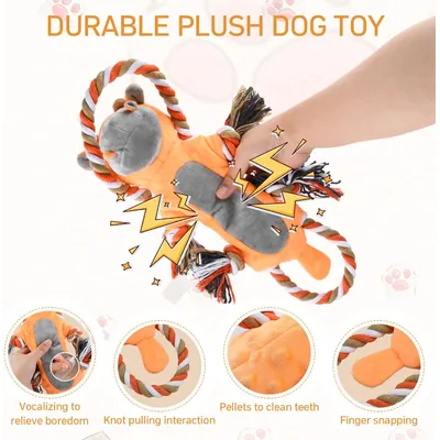 Jouets pour chiens à mâcher agressifs MCBOOSN