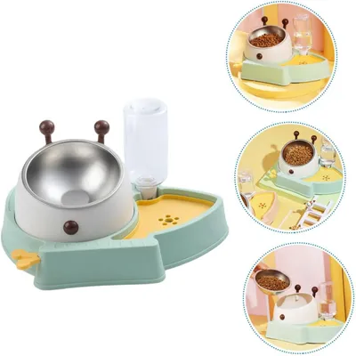 MCBOSON Bol à Boire Bols inclinés pour Chat