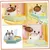 MCBOSON Bol à Boire Bols inclinés pour Chat