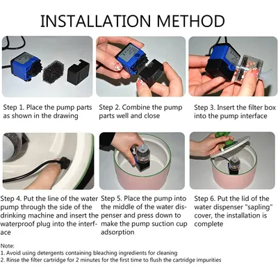 Fontaine automatique en céramique pour animaux de compagnie