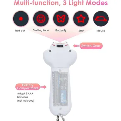 MCBOSON Jouet laser pour chat 7in1 MCBOSON Jouet laser pour chat 7in1