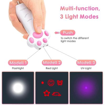 MCBOSON Jouet laser pour chat 7in1