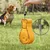 MCBOSON 2-in-1 Hunde-Trinkflasche, tragbare Hunde-Trinkflasche