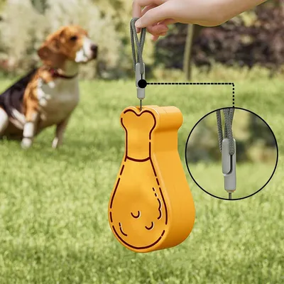 MCBOSON 2-in-1 Hunde-Trinkflasche, tragbare Hunde-Trinkflasche