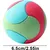 MCBOSON Lot de 3 balles en caoutchouc pour chien