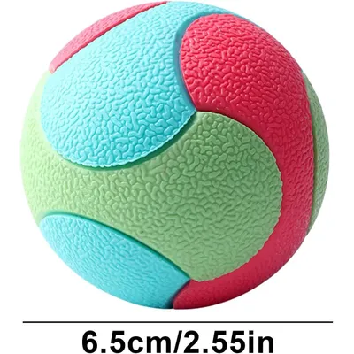 MCBOSON Lot de 3 balles en caoutchouc pour chien