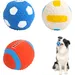 MCBOSON 3-teiliges Quietschball-Set für Hunde, interaktive Hundebälle