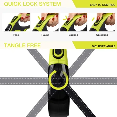 Laisse Chien Enrouleur, Laisses Rétractables pour Chien