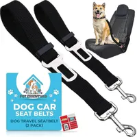 MCBOSON 2pk Ceinture de sécurité de voiture pour chien